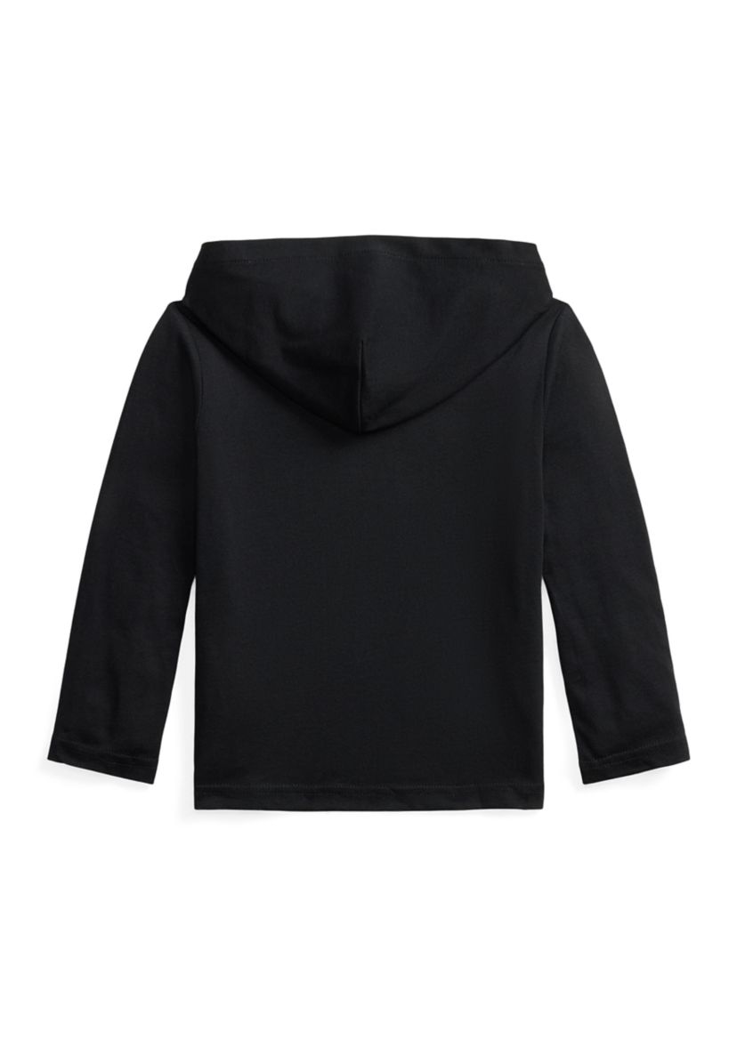 Boys 2-7 Polo Bear Cotton Hooded Tee