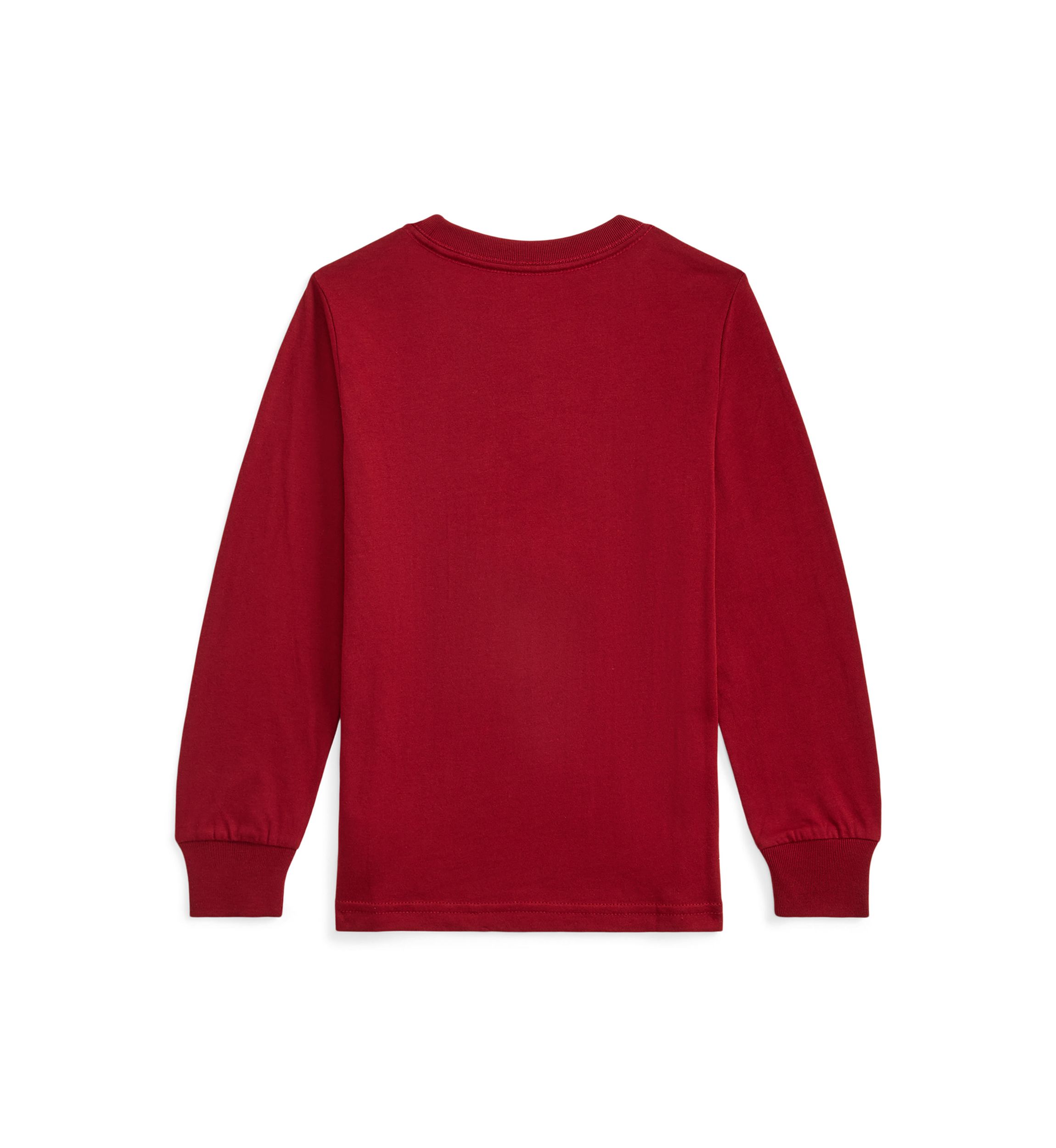 Boys 2-7 Polo Bear Cotton Long-Sleeve Tee