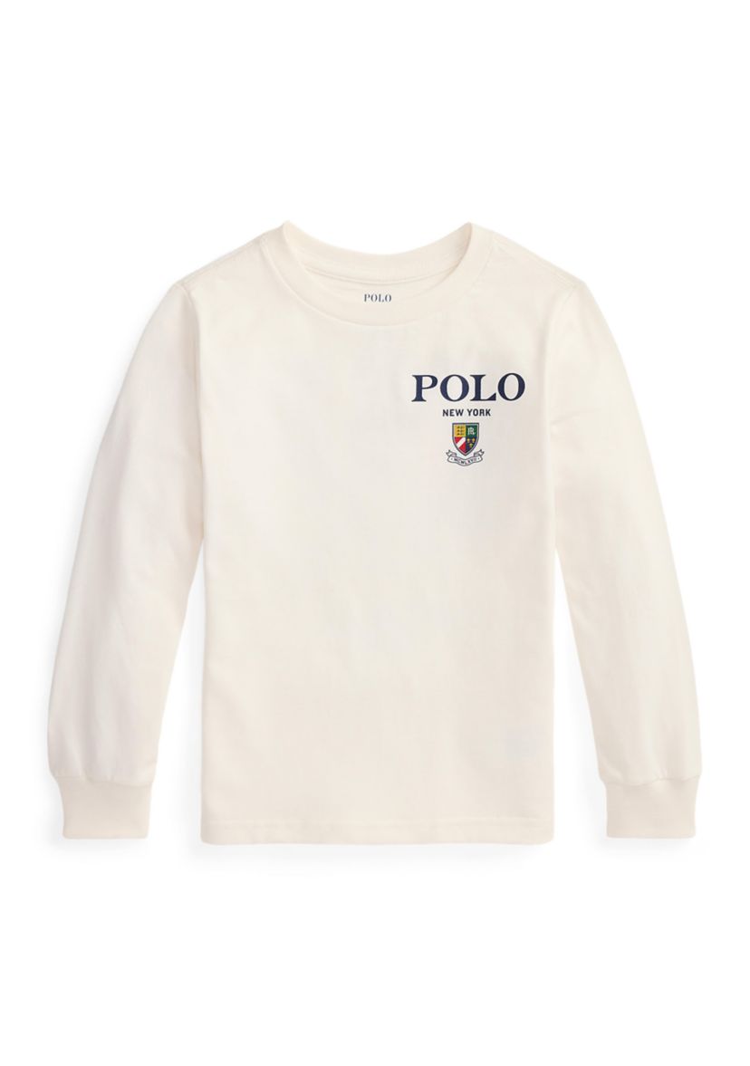 Boys 2-7 Cotton Long-Sleeve Graphic Tee