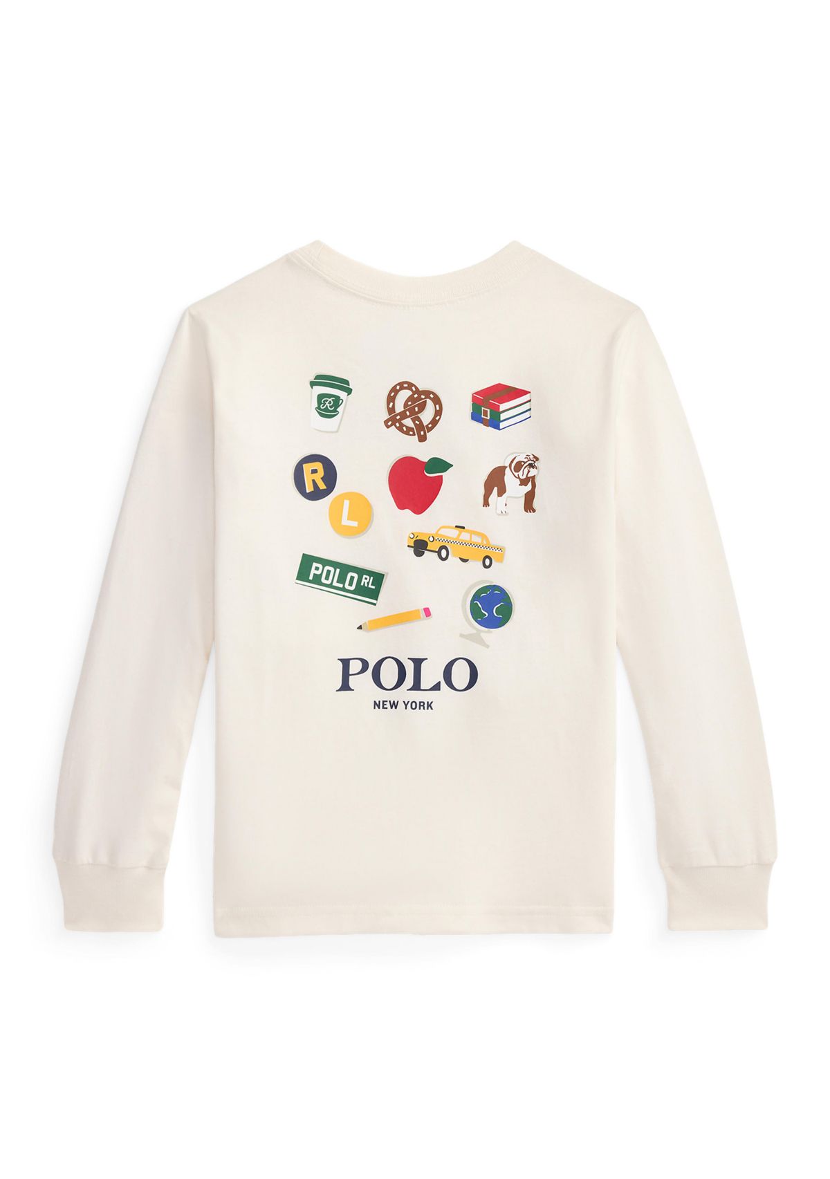 Boys 2-7 Cotton Long-Sleeve Graphic Tee