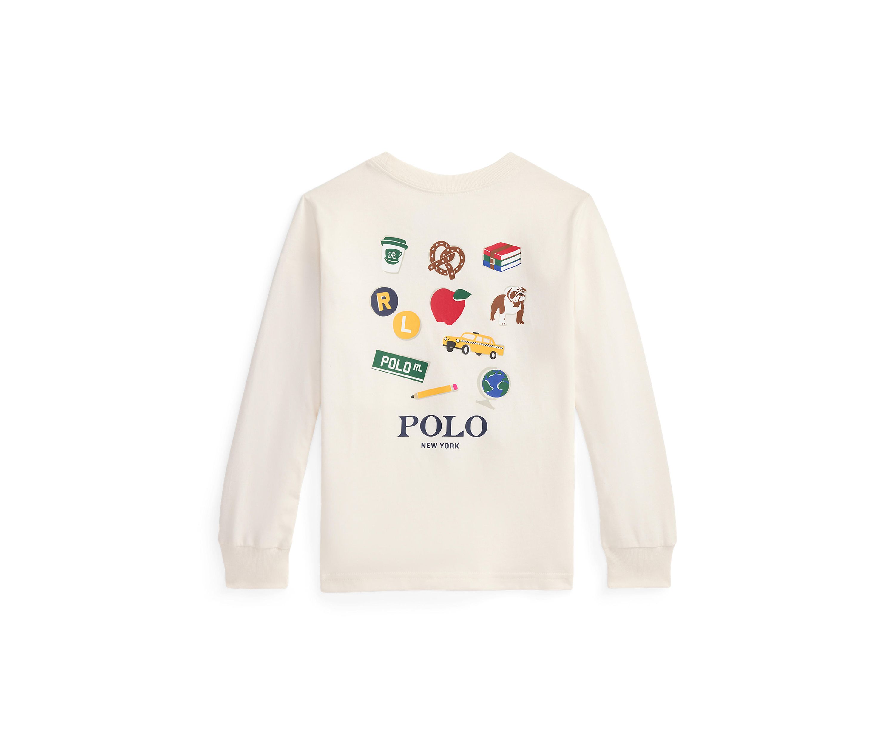 Boys 2-7 Cotton Long-Sleeve Graphic Tee