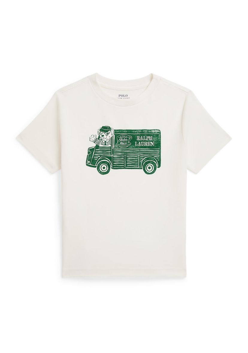 Boys 2-7 Ralph’s Coffee Polo Bear Tee