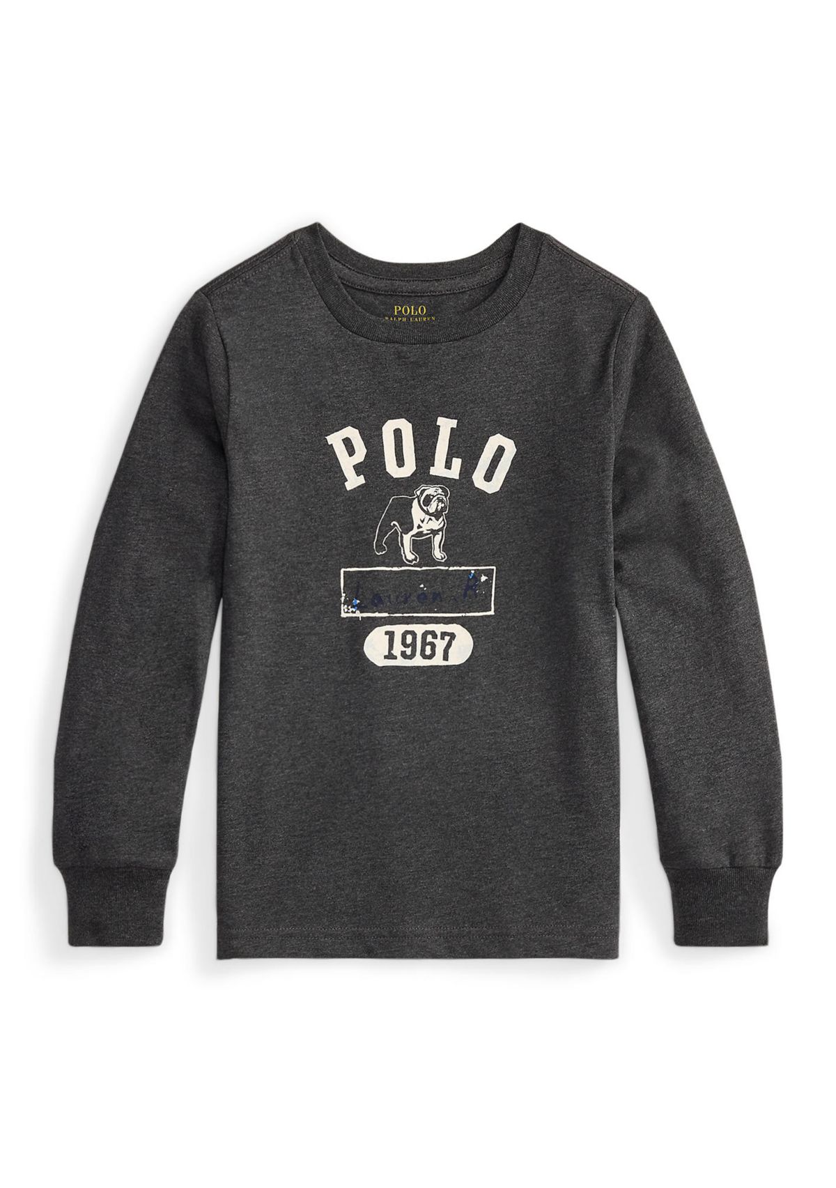 Boys 2-7 Cotton Jersey Graphic Long Sleeve T-Shirt