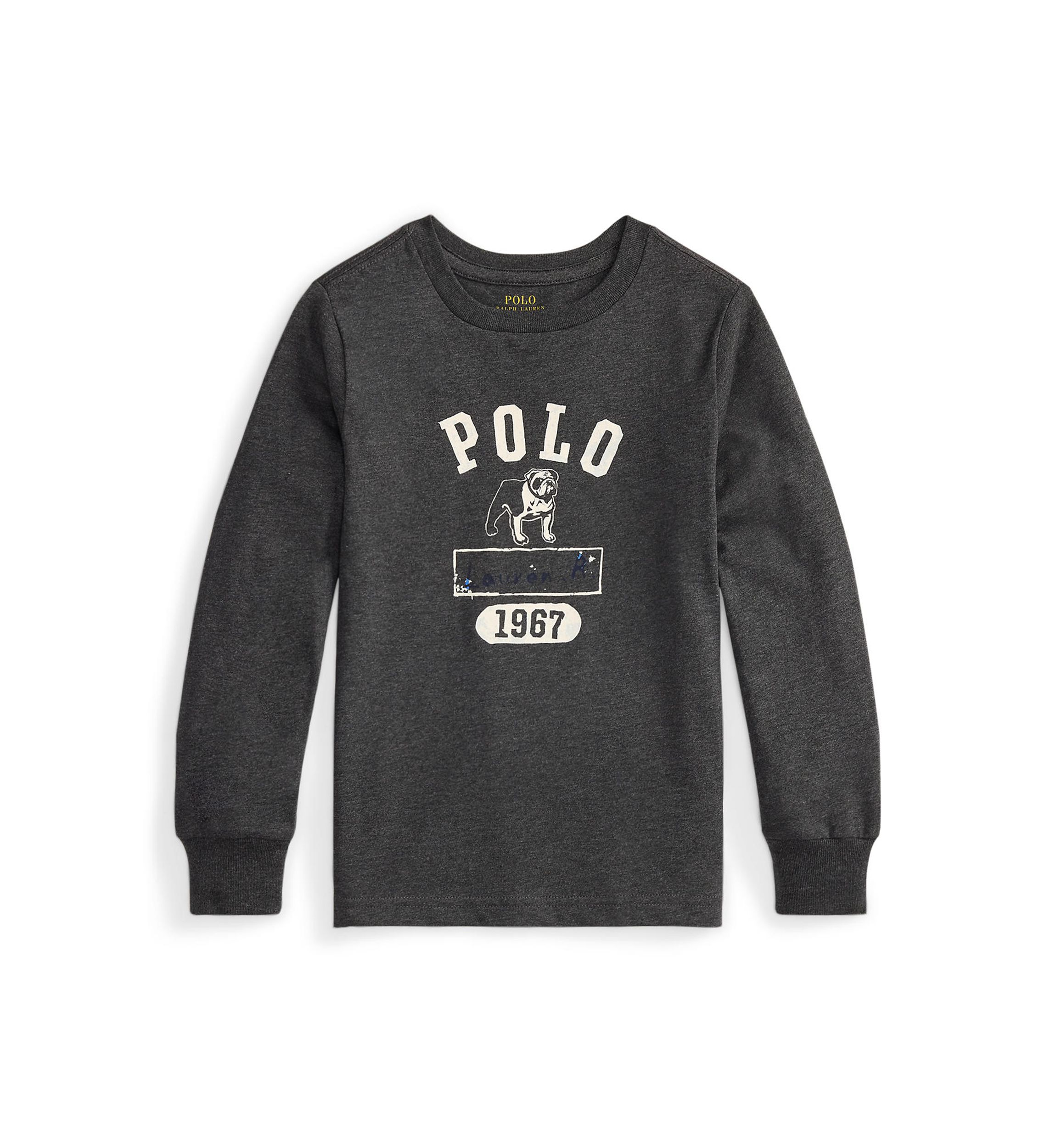 Boys 2-7 Cotton Jersey Graphic Long Sleeve T-Shirt