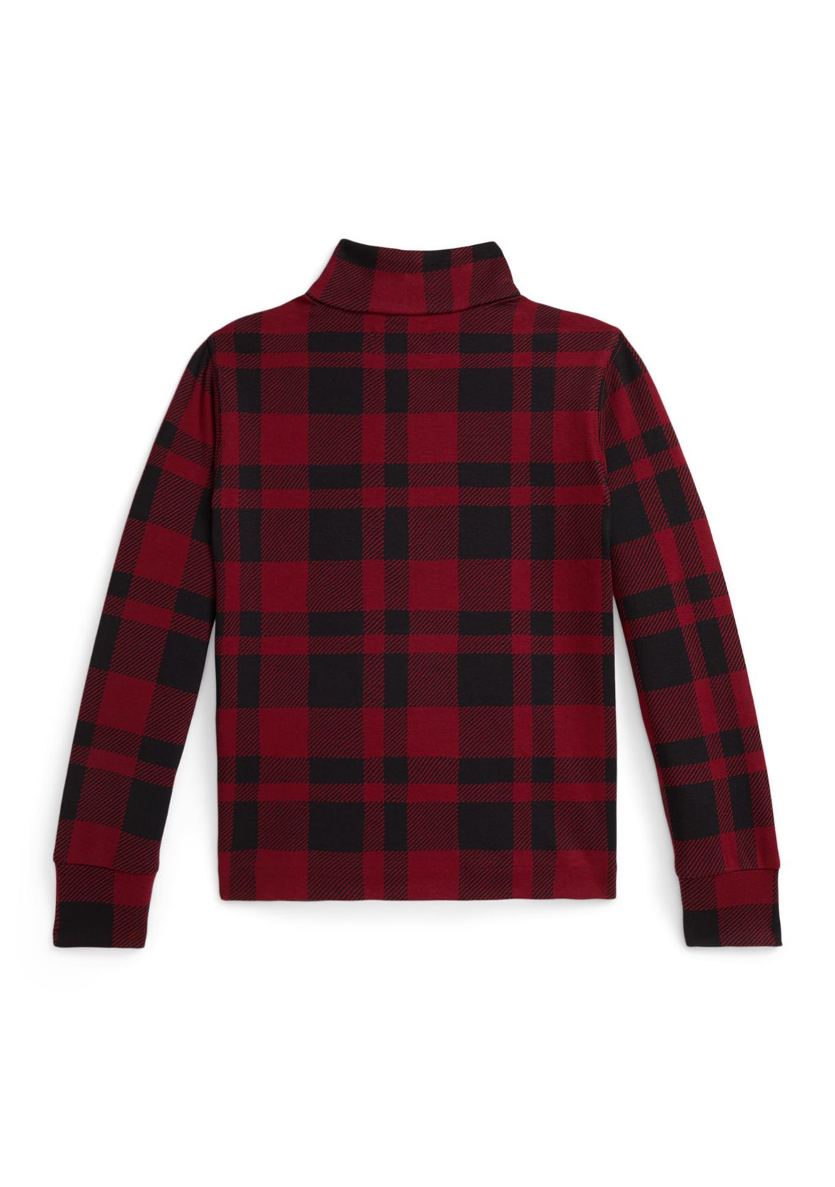Boys 2-7 Plaid Cotton Interlock Pullover