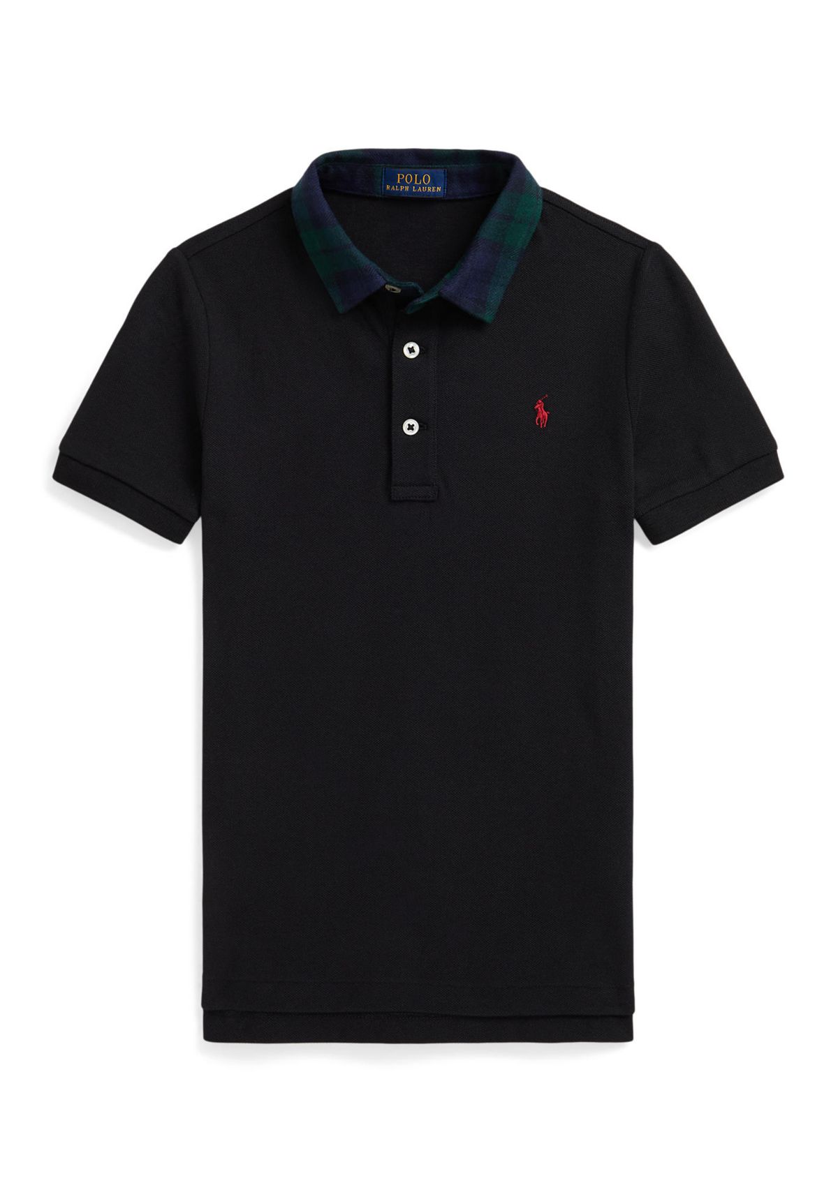 Boys 4-7 Mesh Knit Polo Shirt 
