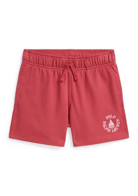 Ralph Lauren Childrenswear Boys 4-7 Shorts, Red, 5