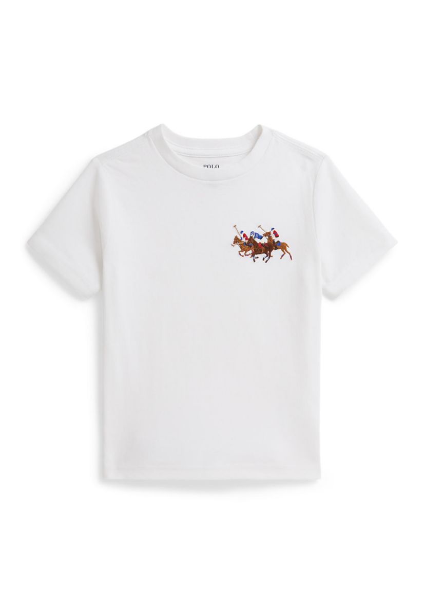 Boys 2-7 Triple-Pony Cotton Jersey T-Shirt