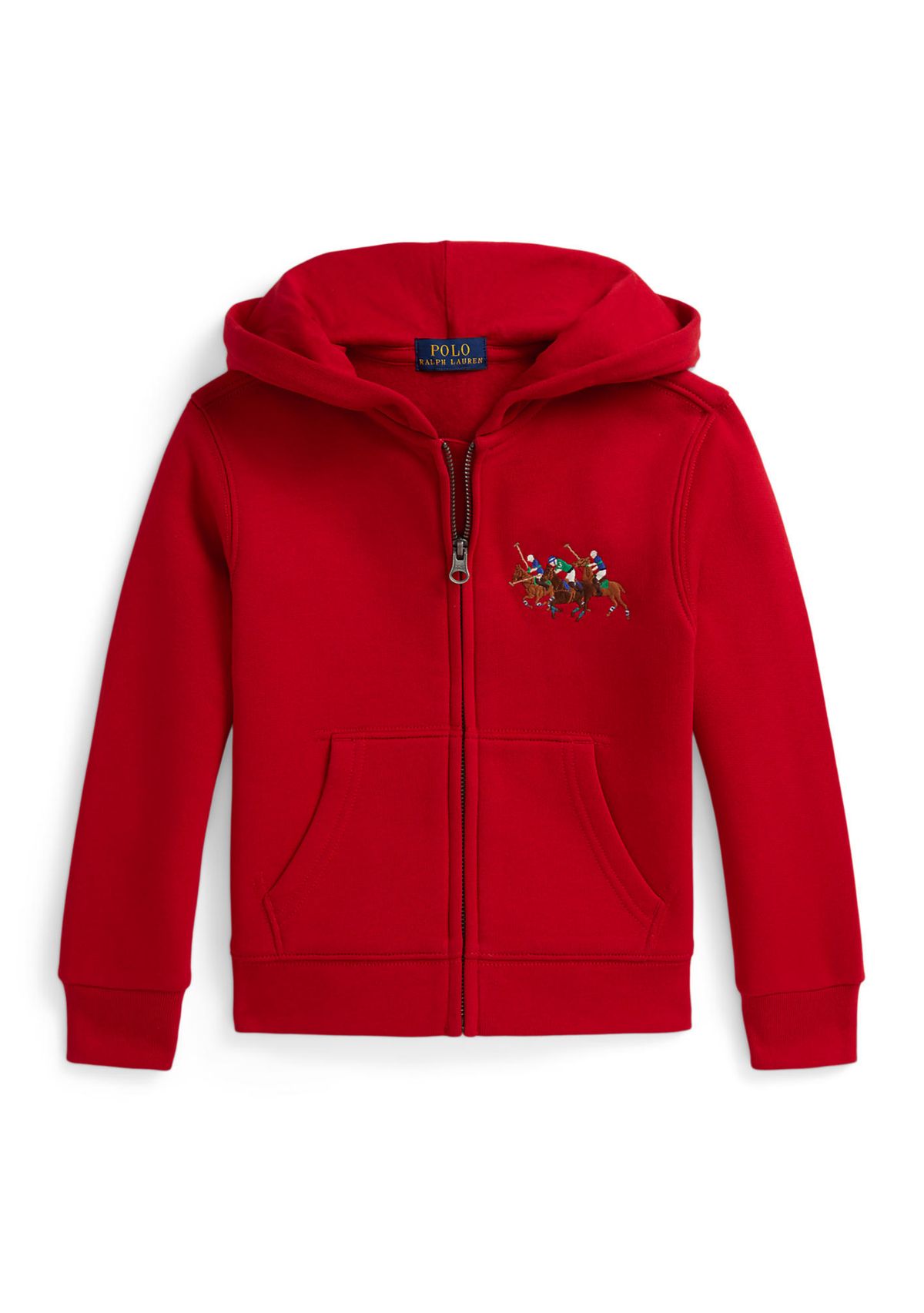 Boys 2-7 Triple-Pony Fleece Full-Zip Hoodie