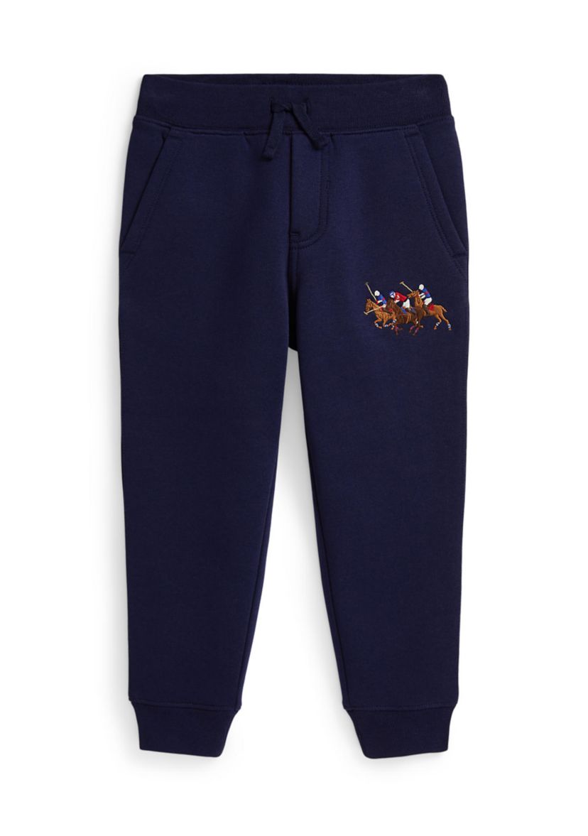 Boys 2-7 Triple-Pony Fleece Jogger Pants