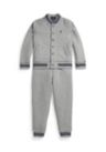 Boys 2-7 Fleece Baseball Jacket & Jogger Pants Set