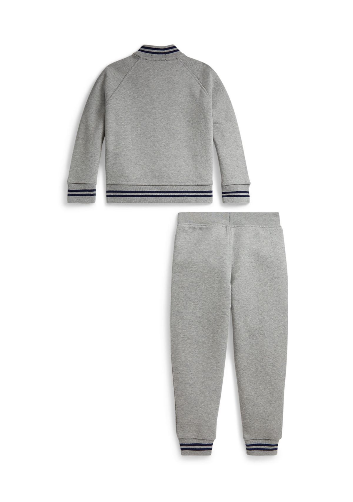 Boys 2-7 Fleece Baseball Jacket & Jogger Pants Set