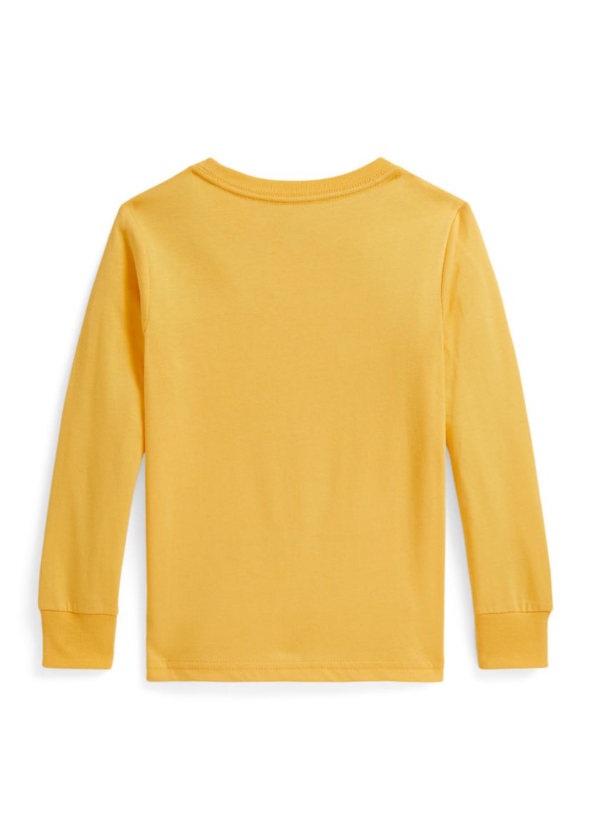 Boys 2-7 Polo Bear Cotton Long-Sleeve T-Shirt