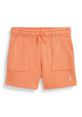 Ralph Lauren Childrenswear Boys 2-7 French Terry Drawstring Shorts, Red