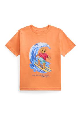 Ralph Lauren Childrenswear Boys 4-7 Polo Bear Cotton Jersey T-Shirt
