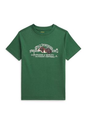Ralph Lauren Childrenswear Boys 2-7 Polo Sportsman Cotton Jersey Tee