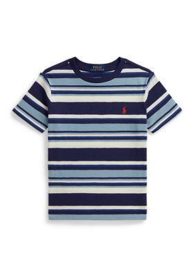 Ralph Lauren Childrenswear Boys 2-7 Striped Cotton Jersey T-Shirt