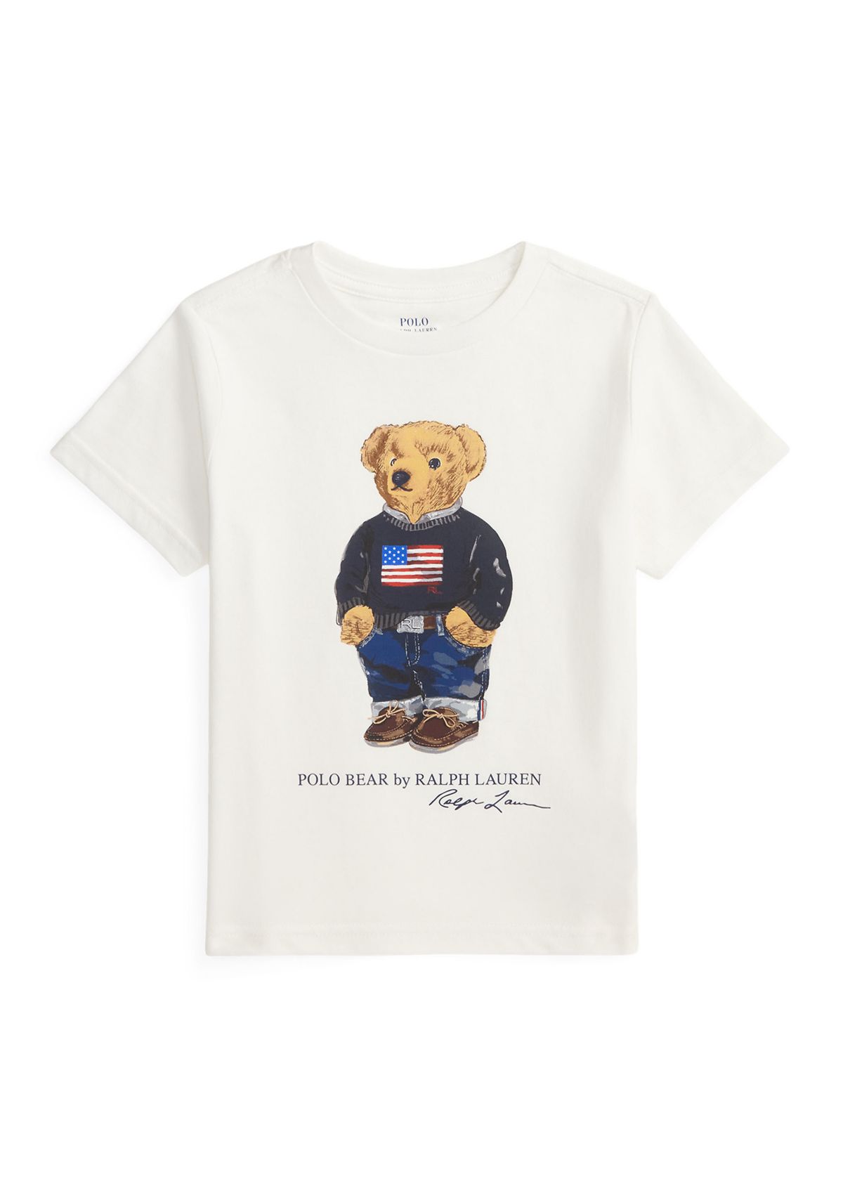 Boys 4-7 Polo Bear Cotton Jersey Tee