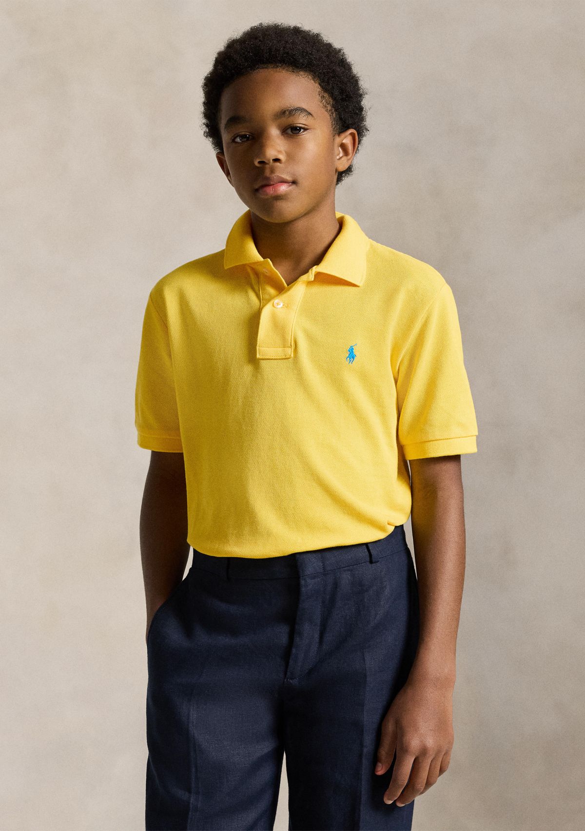 Boys 8-20 The Iconic Mesh Polo Shirt