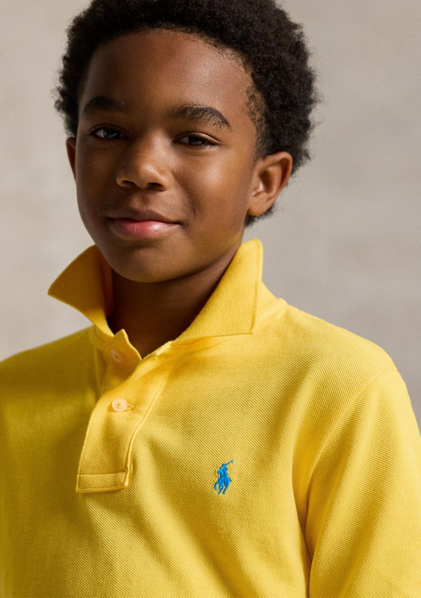 Boys 8-20 The Iconic Mesh Polo Shirt