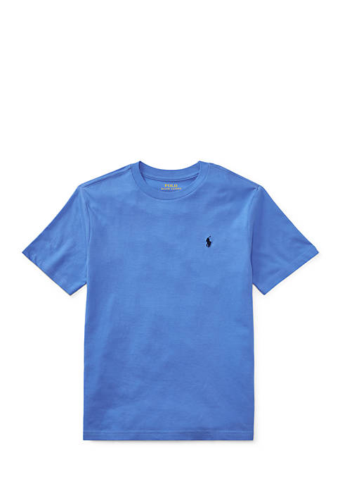 Ralph Lauren Childrenswear Boys 8-20 Cotton Jersey Crew Neck T-Shirt | belk