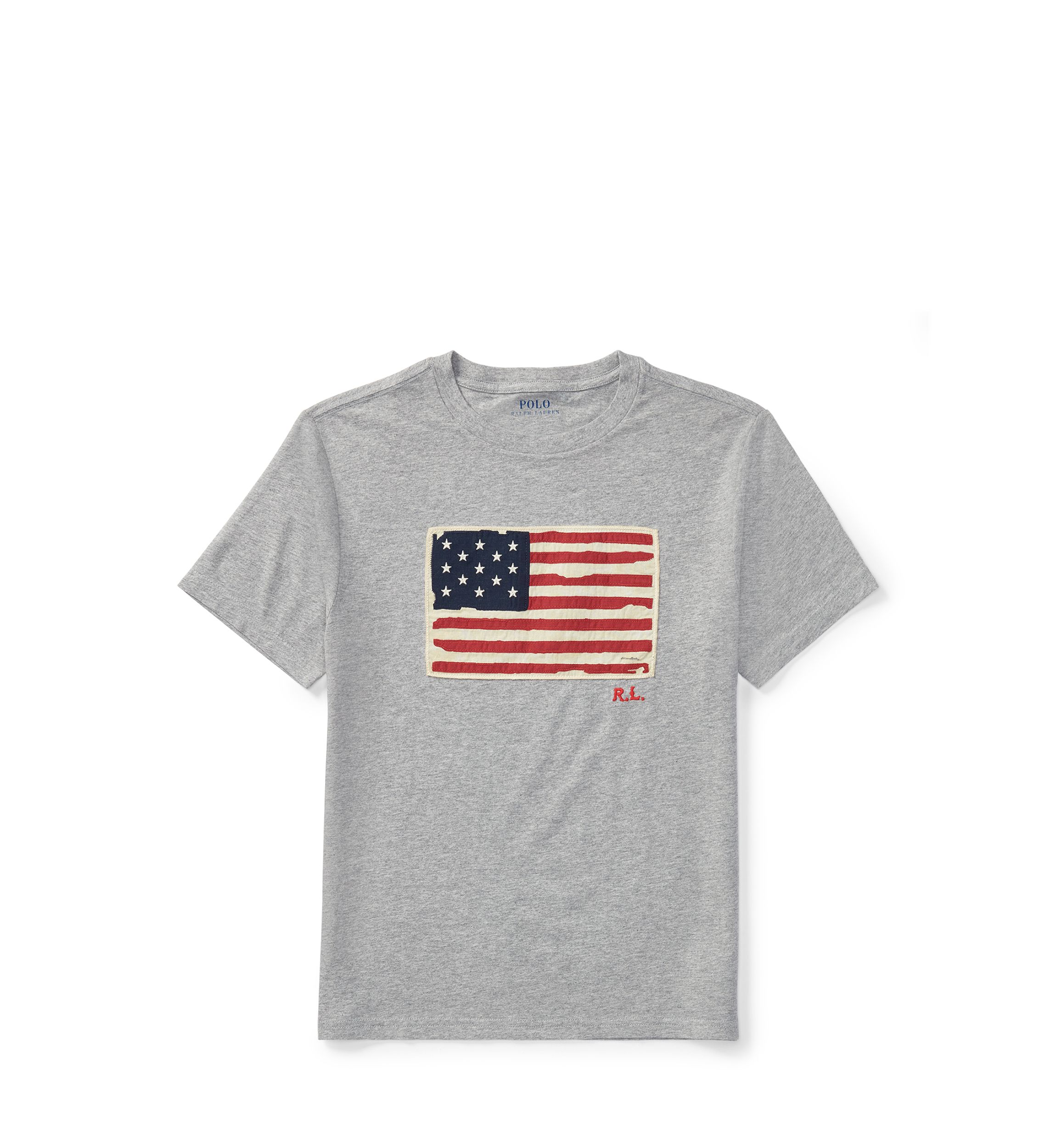 Flag Cotton Jersey T-Shirt Boys 8-20