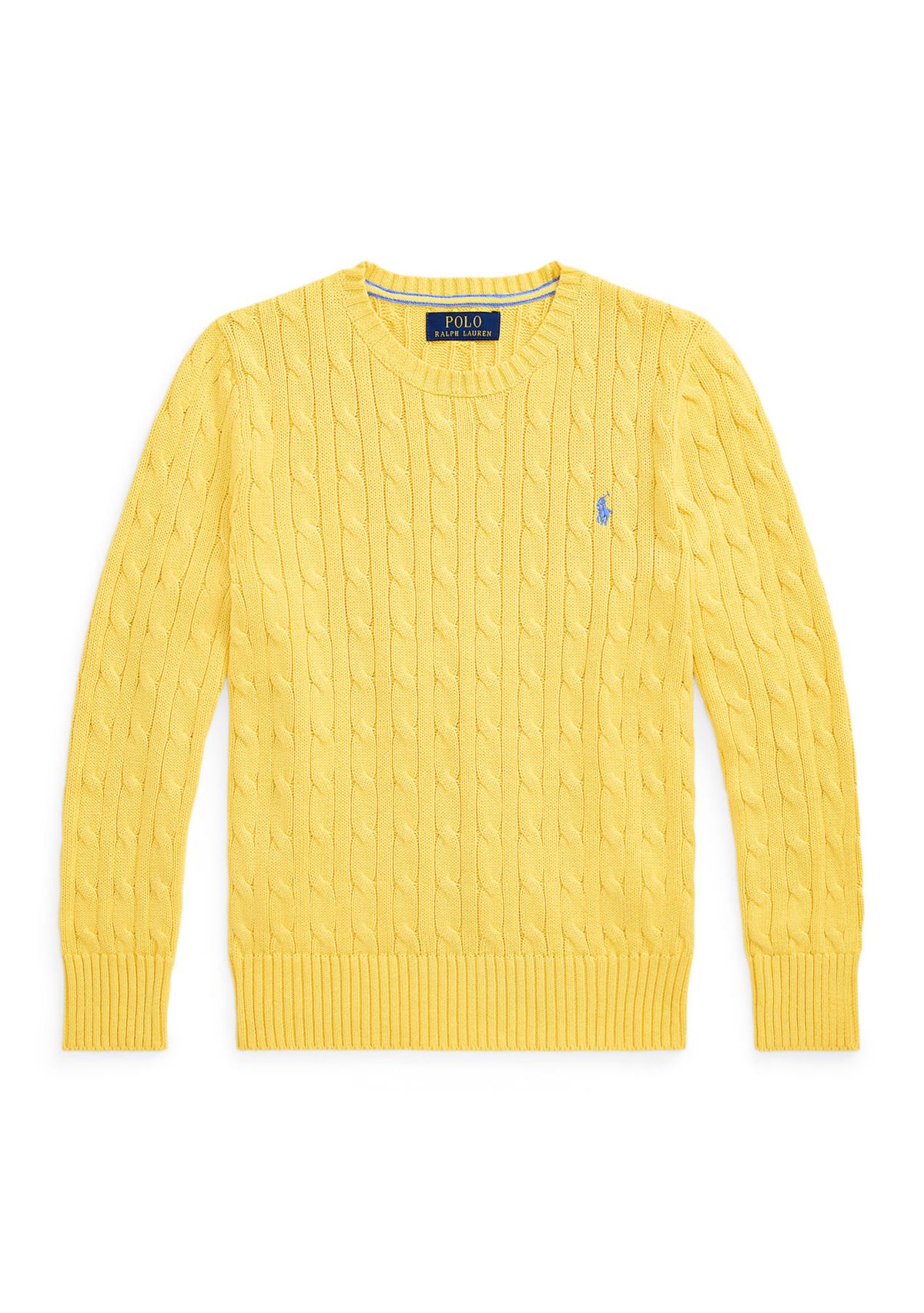 Boys 8-20 Cable Knit Cotton Sweater 