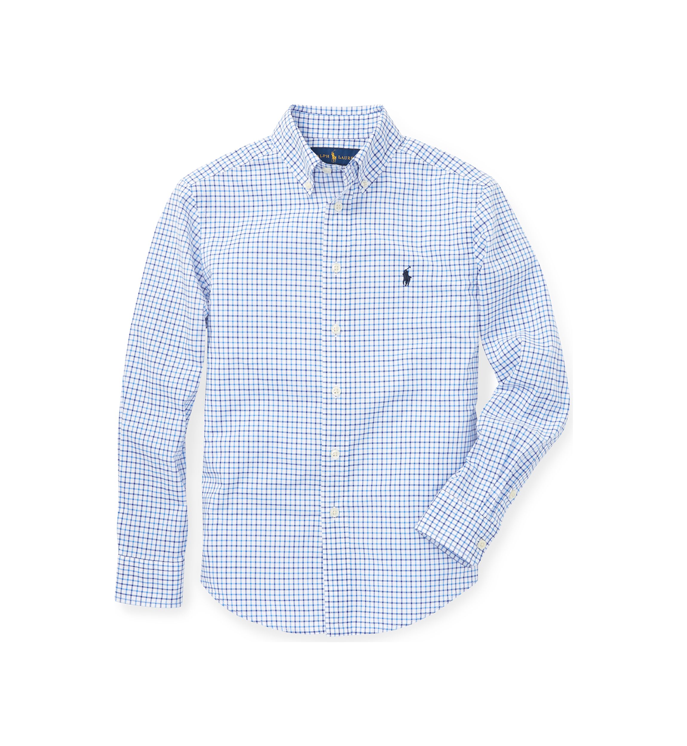 Boys 8-20 Cotton Poplin Sport Shirt