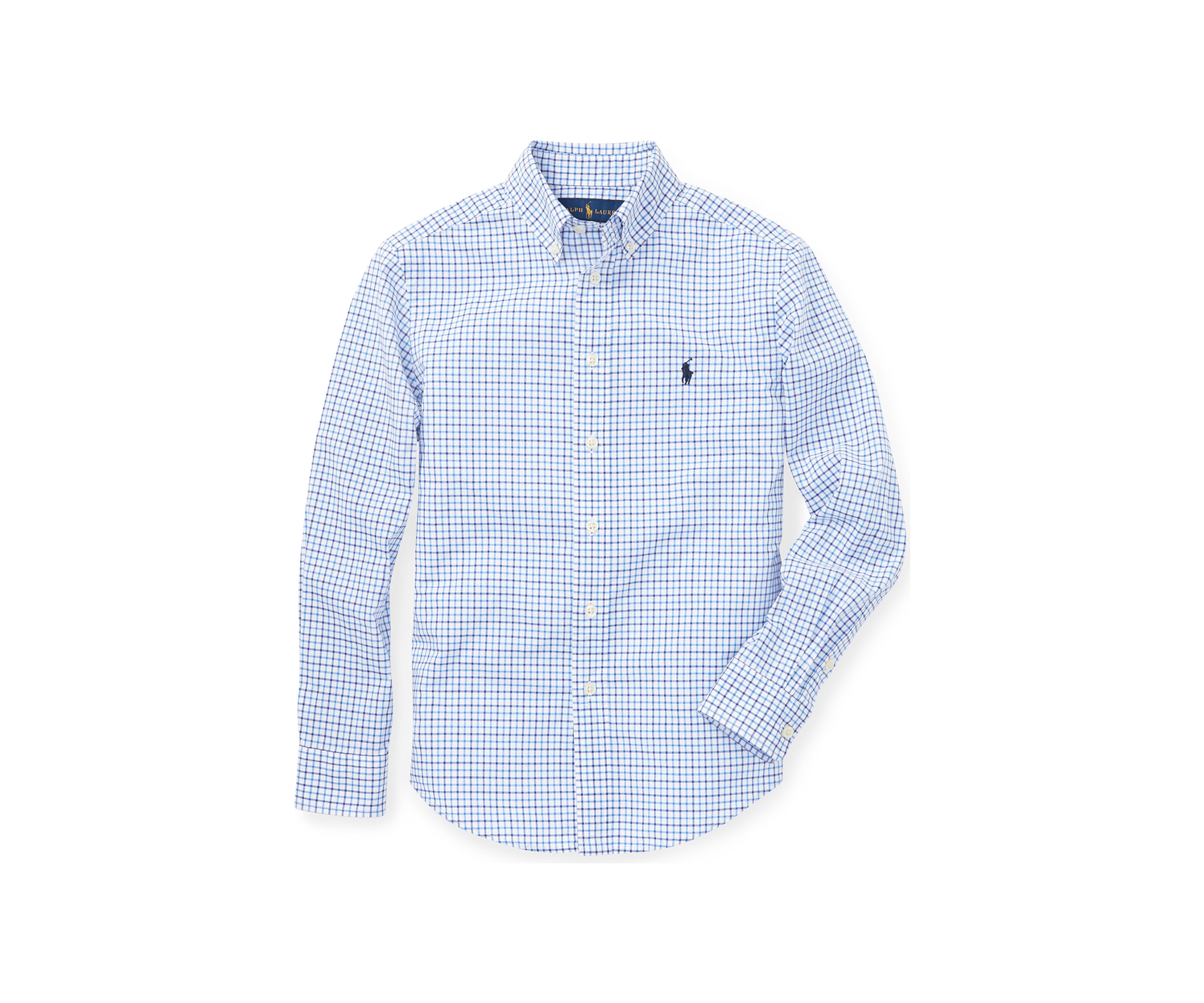 Boys 8-20 Cotton Poplin Sport Shirt
