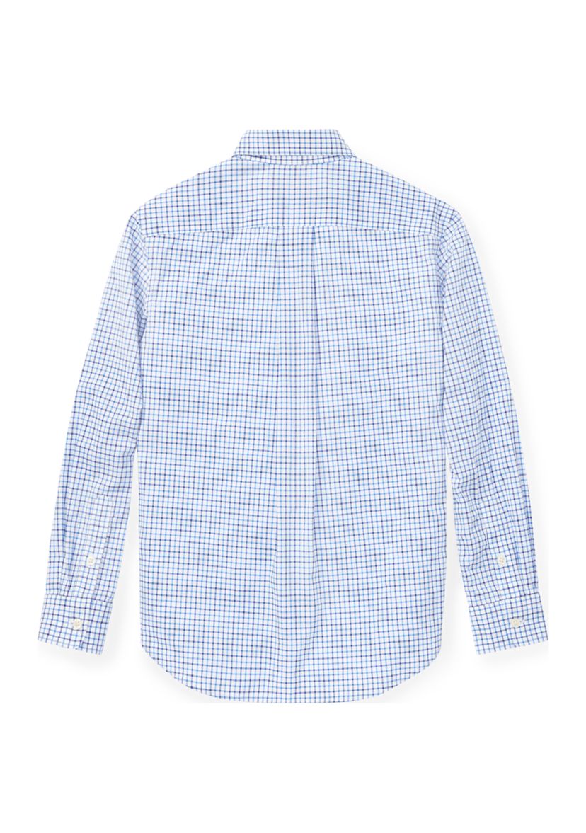 Boys 8-20 Cotton Poplin Sport Shirt