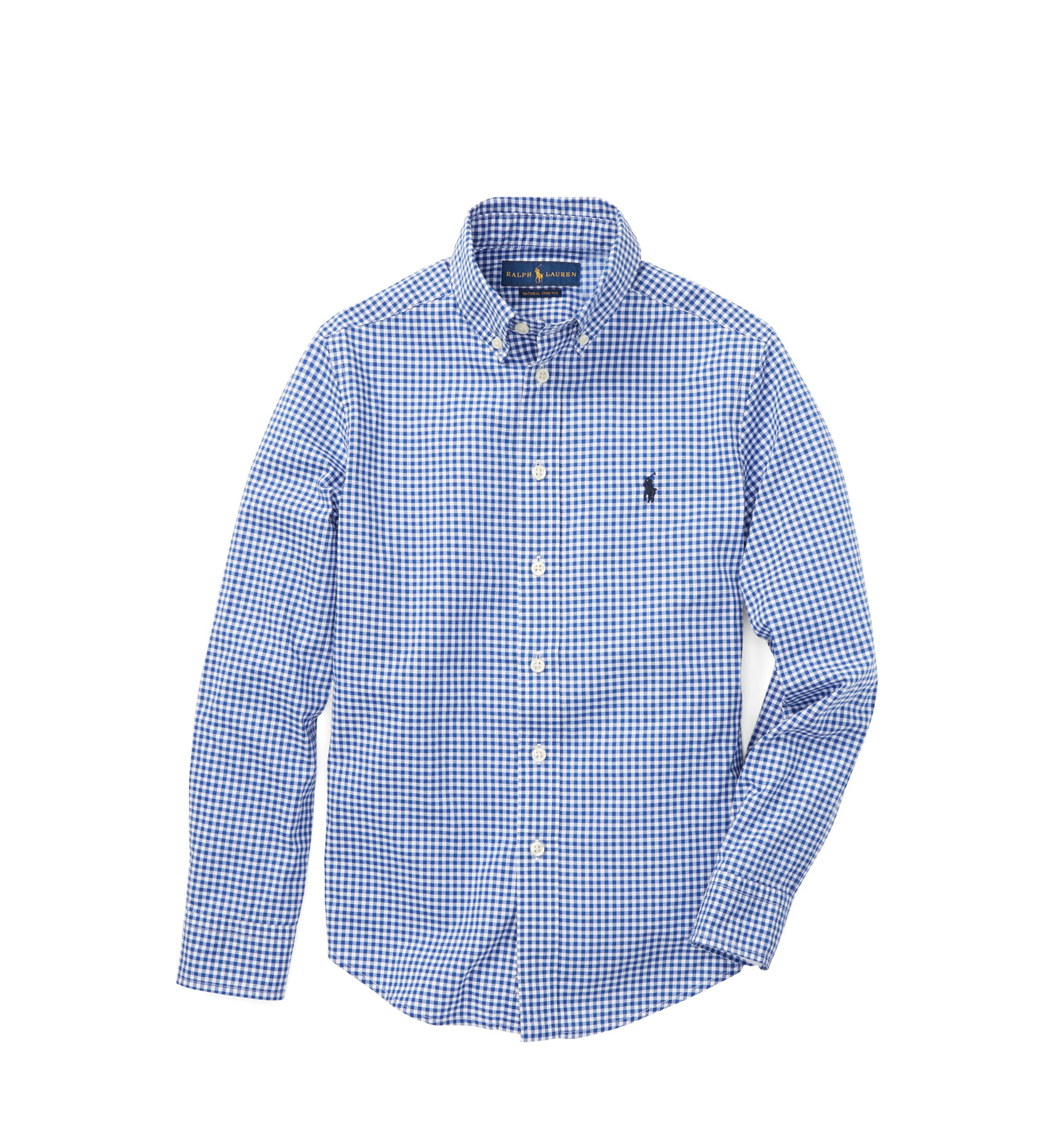 Boys 8-20 Cotton Poplin Sport Shirt