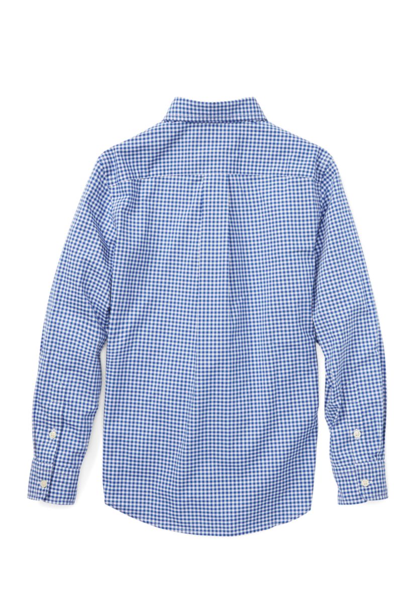 Boys 8-20 Cotton Poplin Sport Shirt
