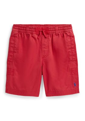 Ralph Lauren Childrenswear Boys 8-20 Chino Drawstring Shorts, Red, XL