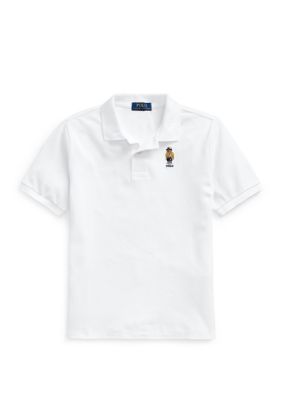 Ralph Lauren Childrenswear Boys 8 Cp 93 Bear Cotton Mesh Polo Belk