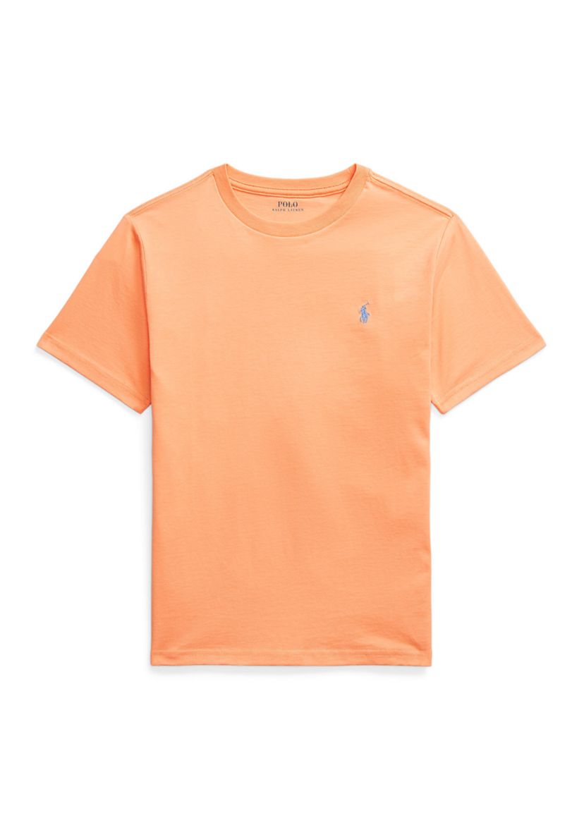 Boys 8-20 Cotton Jersey Crew Neck T-Shirt