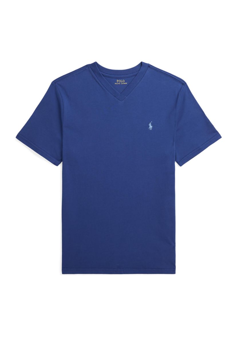 Boys 8-20 Cotton Jersey V-Neck T-Shirt