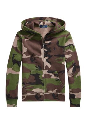 Camo boys online hoodie