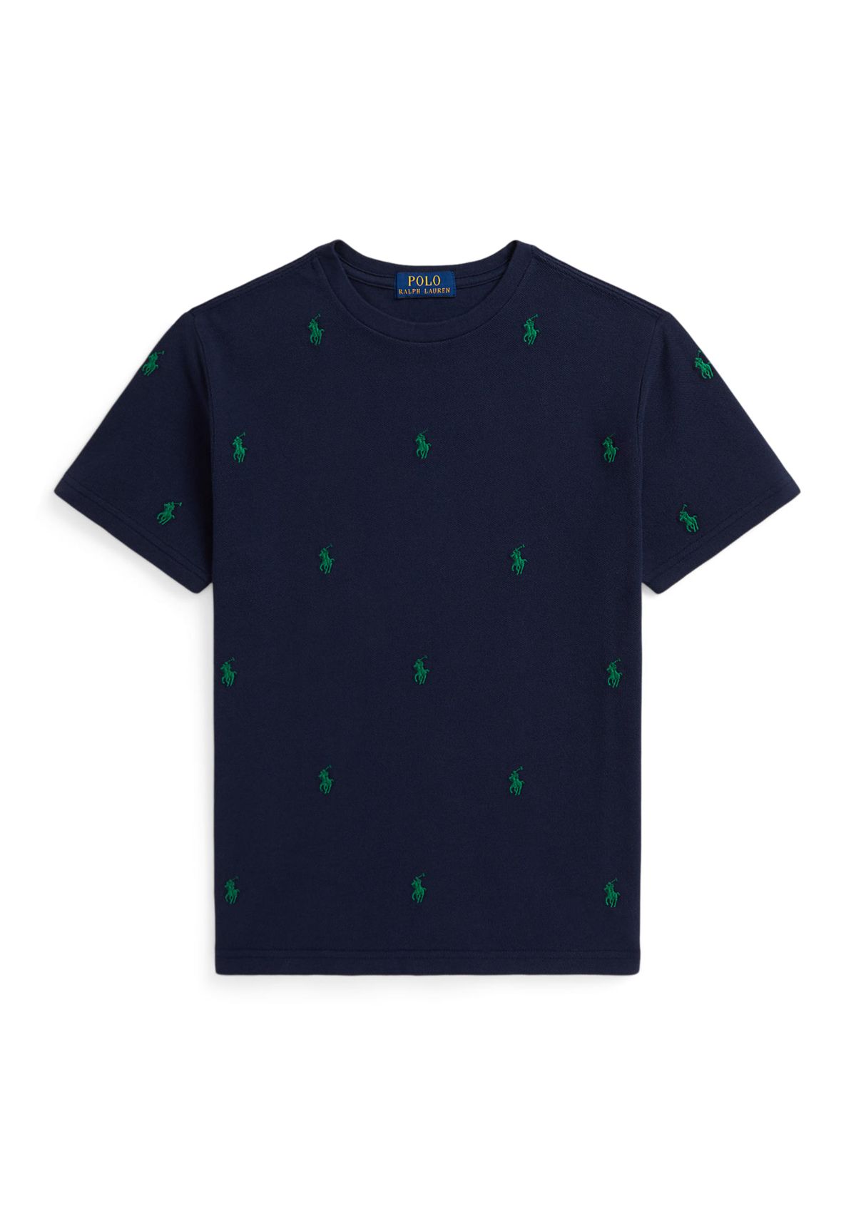 Boys 8-20 Polo Pony Cotton Mesh Tee
