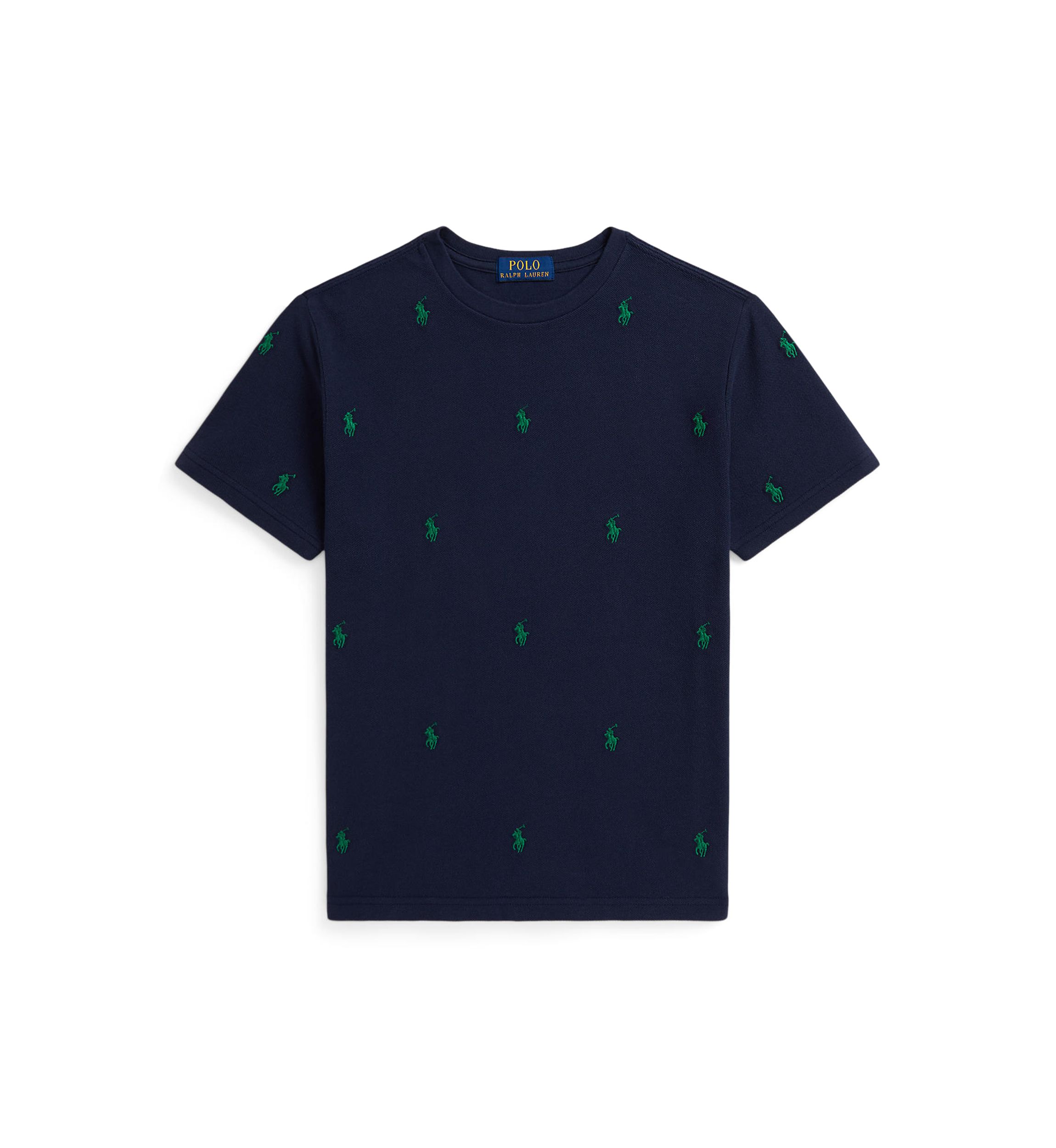 Boys 8-20 Polo Pony Cotton Mesh Tee