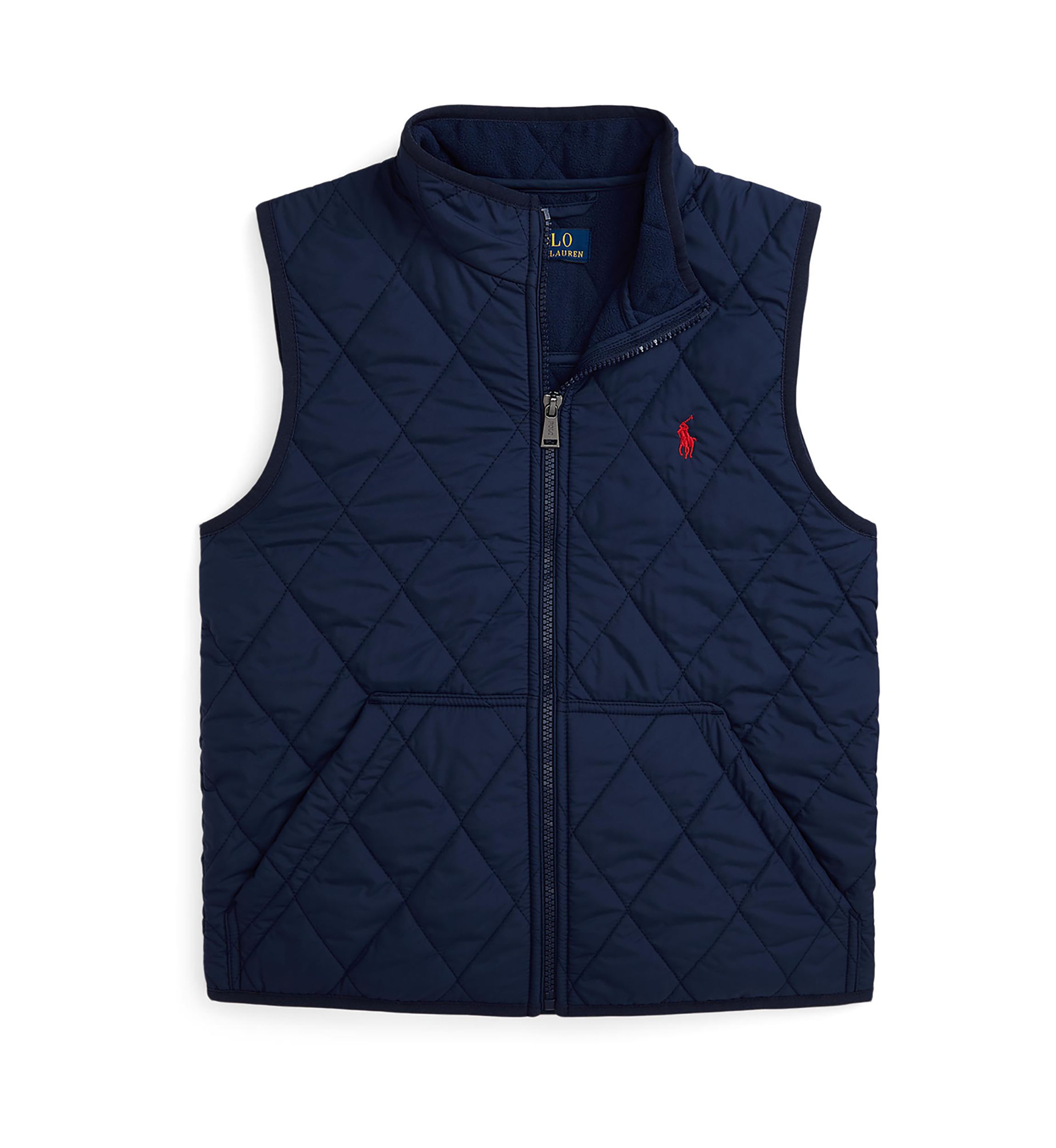 Boys 8-20 Quilted Fleece Lined Vest