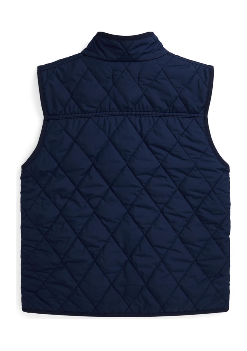 Boys 8-20 Quilted Fleece Lined Vest