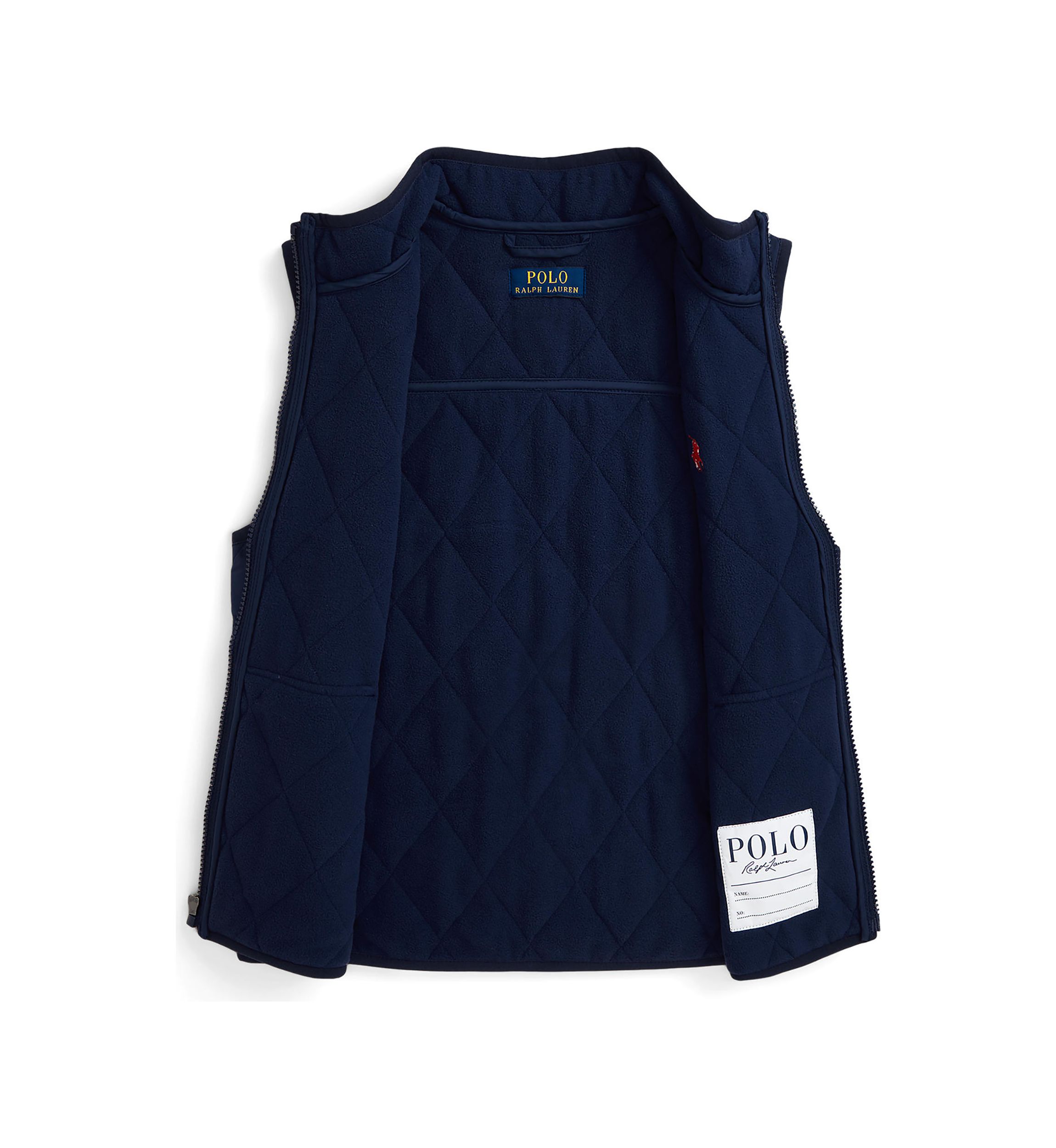 Boys 8-20 Quilted Fleece Lined Vest