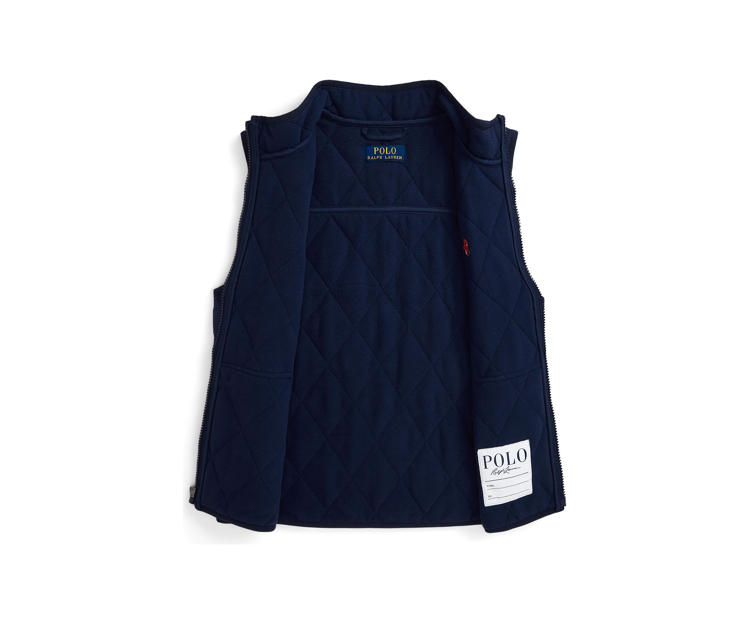 Boys 8-20 Quilted Fleece Lined Vest