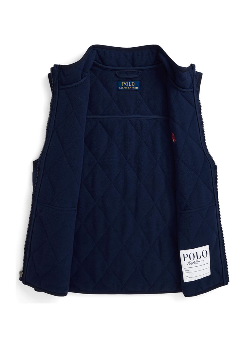 Boys 8-20 Quilted Fleece Lined Vest