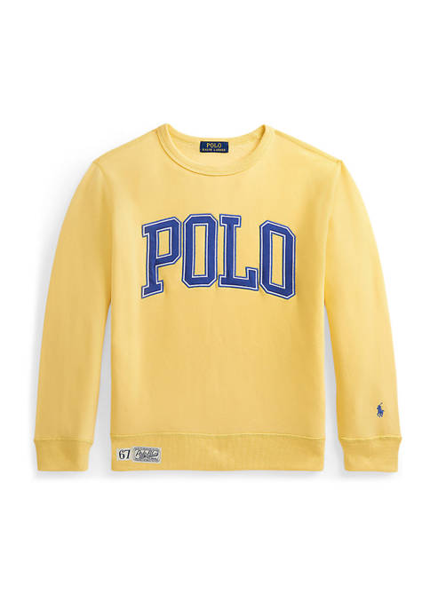 Ralph Lauren Childrenswear Boys 8-20 Logo Fleece Sweatshirt