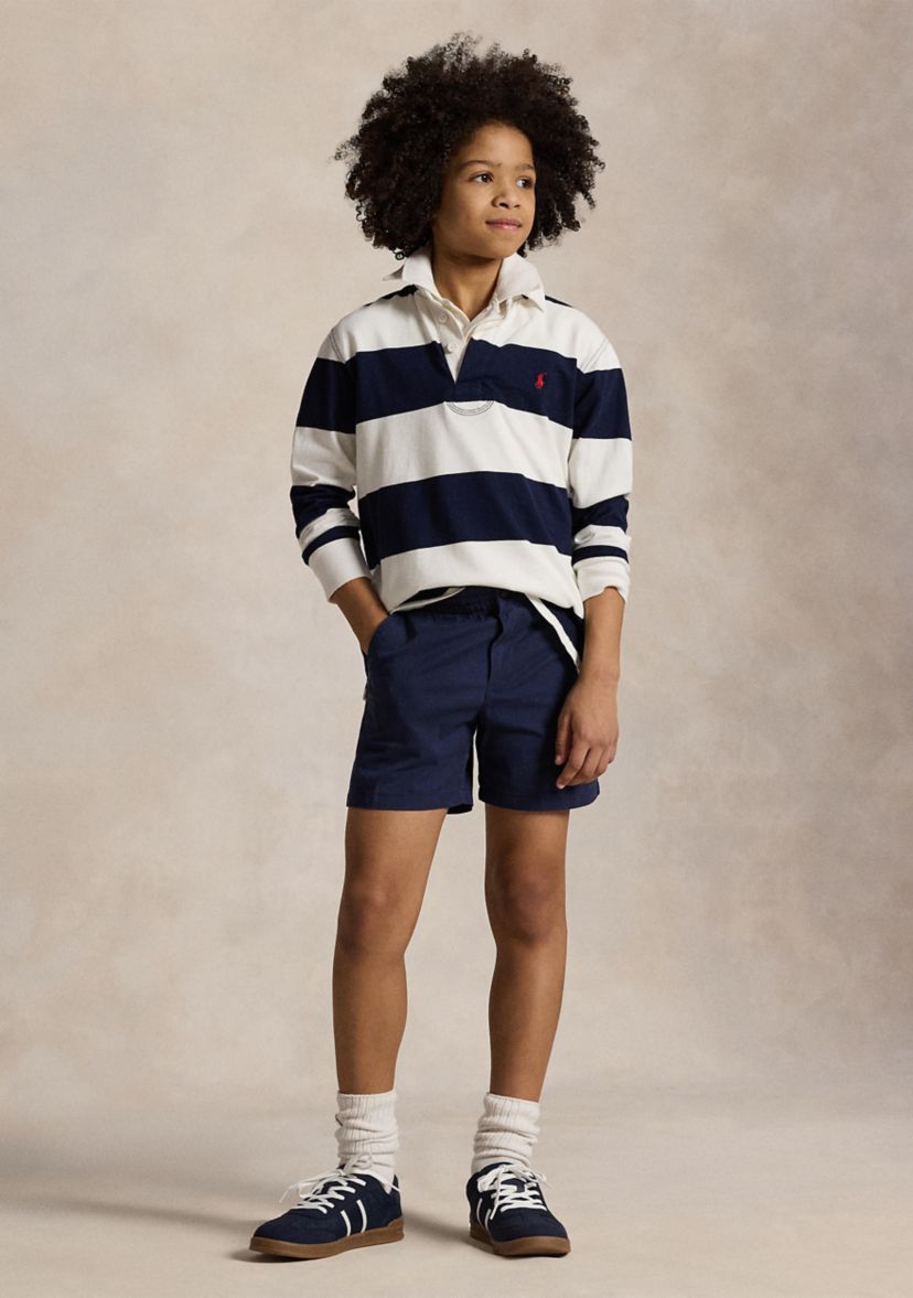 Boys 8-20 Relaxed Fit Flex Abrasion Twill Shorts 