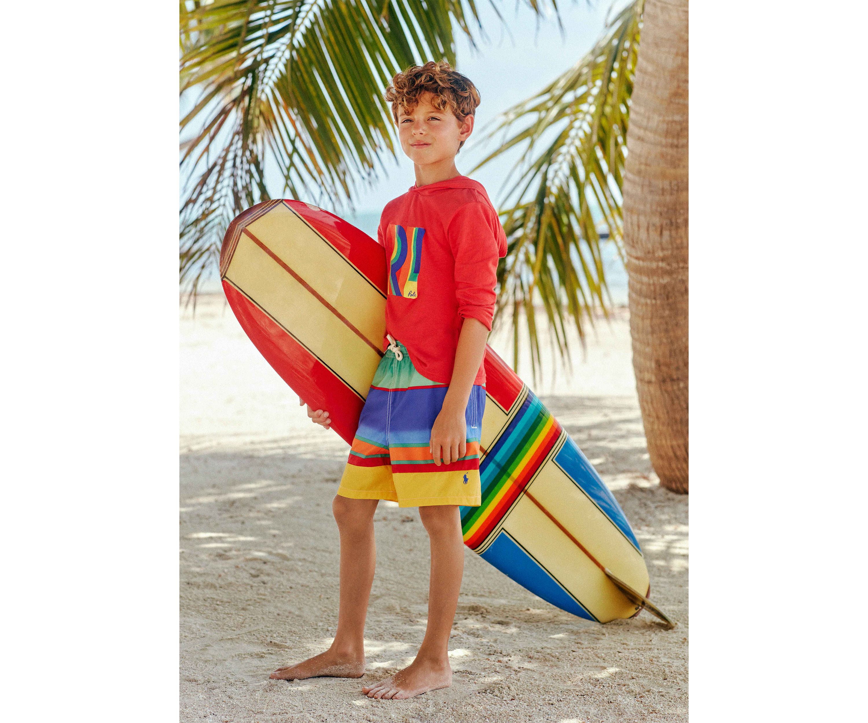 Boys 8-20 Logo Cotton Hooded T-Shirt