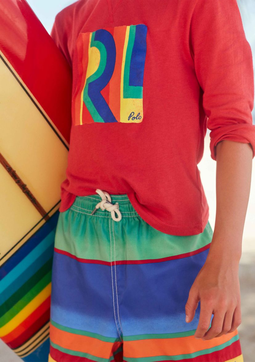 Boys 8-20 Logo Cotton Hooded T-Shirt