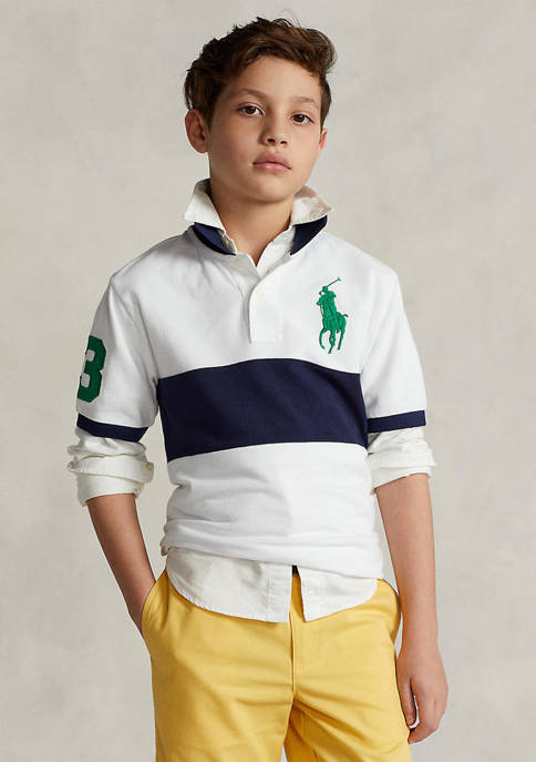 Ralph Lauren Childrenswear Boys 8-20 Big Pony Cotton