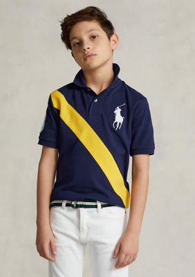 Ralph Lauren Childrenswear Boys 8-20 Big Pony Cotton Mesh Polo Shirt